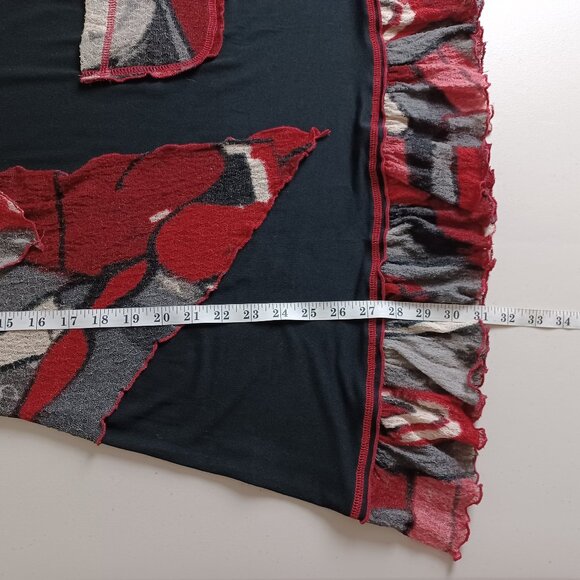 Goa Y2K Mesh Patchwork Overlay Mini Dress - Picture 15 of 16